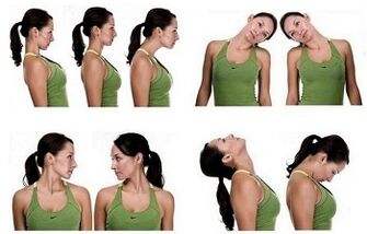 Latihan médis pikeun oseochondrosis cervical